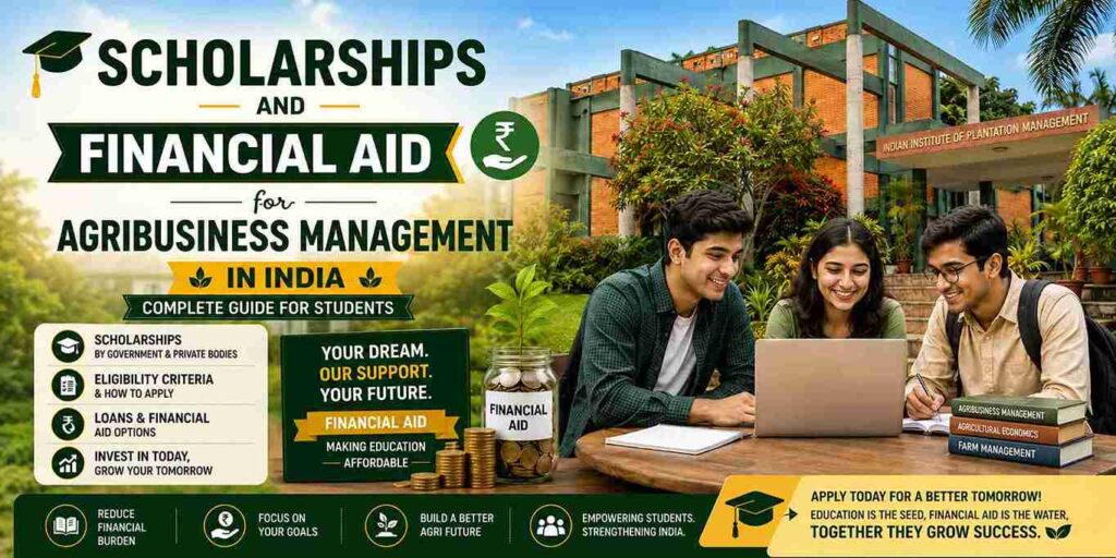 Scholarships and Financial Aid for Agribusiness Management in India: Complete Guide for Students
